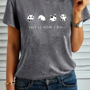Funny and cute panda Tee